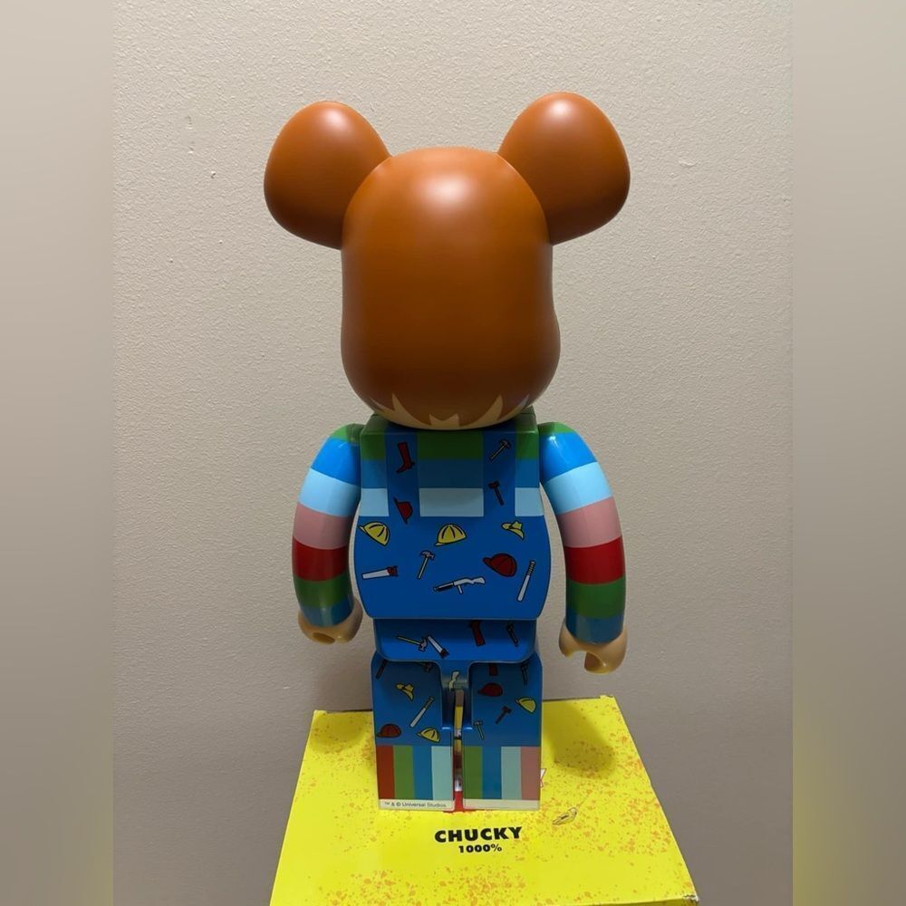 Medicom Toy Be@rbrick 1000 Chucky Bearbrick Child Play Child's GOOD GUY - Picture 10 of 10